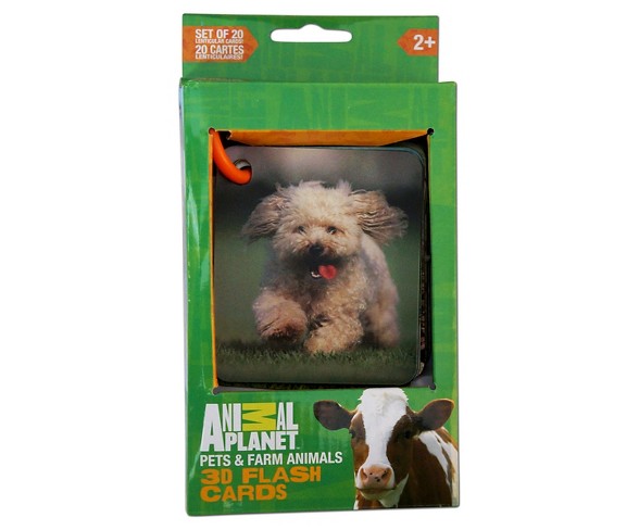 Smart Play Animal Planet Pets & Farm 3D Flash Cards