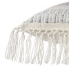 12"x40" Oversized Indoor & Outdoor Vibe by Haskell Geometric Lumbar Pillow Cover Slate/Ivory - Jaipur Living: Woven Polyester - 3 of 3