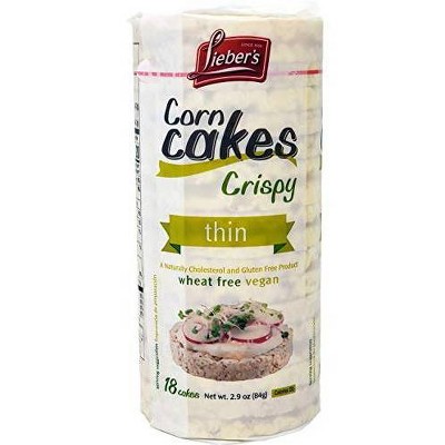 Lieber's Thin Corn Cakes - 2.9oz