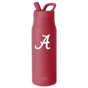 NCAA Alabama Crimson Tide Simple Modern Mesa Stainless Water Bottle - 34oz - 1 of 3