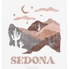 Adventure Society Sedona Arizona Crew Neck Short Sleeve Adult T-shirt - 2 of 2