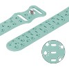 HTUTWOO Silicone Band Compatible with Apple Watch Band 38mm 40mm 41mm 42mm 44mm 45mm,Watch Bands for iWatch Ultra SE Series Series 8 7 6 5 4 3 2 - 3 of 4