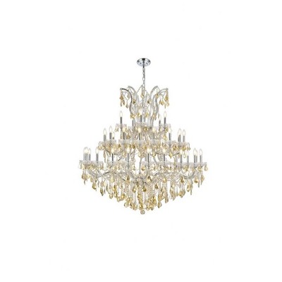 Elegant Lighting Maria Theresa 41 - Light Chandelier in  Chrome