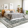 COZONY  Washable Area Rug, Non-Slip Low Pile Vintage Floral Carpet, Indoor Foldable Floor Mat for Living Room and Nursery - 2 of 4
