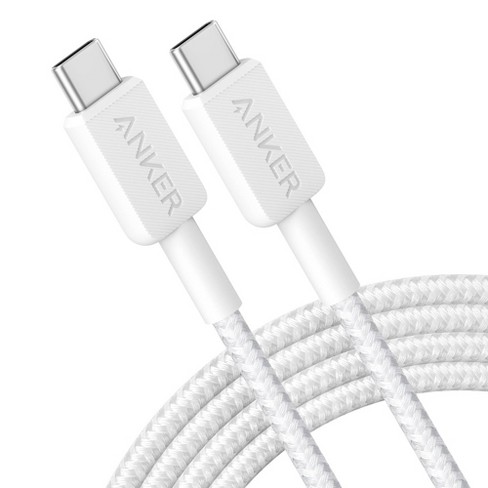 Black 1m Lightning to USB-C Fast Charge Cable — Standard