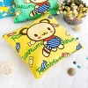 Slickblue Colorful Cartoon Design Throw Pillow - 15.8" Sq, Hidden Zipper, 2 Color Option, Down Alternative Fill - 2 of 4