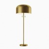 Modway Avenue Floor Lamp - Metal Dome Shade, Requires 2 E26 60W Lightbulbs - 2 of 4