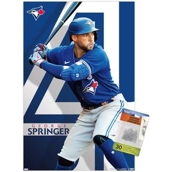 MLB New York Mets - Francisco Lindor 22 Wall Poster, 14.725 x 22.375  Framed