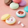 Mini Macaron Pill Box Cute Colorful Jewelry Storage Box Pill