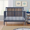 VYNXARIA 4-in-1 Convertible Crib Midnight Blue/Vintage Walnut - 3 of 4