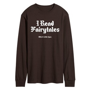 Men's - Instant Message - Read Spice Fairytales Long Sleeve Graphic T-Shirt - 1 of 3
