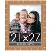 PosterPalooza | 21x27 Modern Bamboo Picture Frame, UV Acrylic, 5 Finishes - 2 of 4
