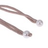 Unique Bargains Faux Pearl Curtain Tie Polyester 2 Pcs - 3 of 4