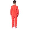 DC Boys' Classic The Flash Union Suit Footless Sleep Pajama Costume Red - 2 of 3