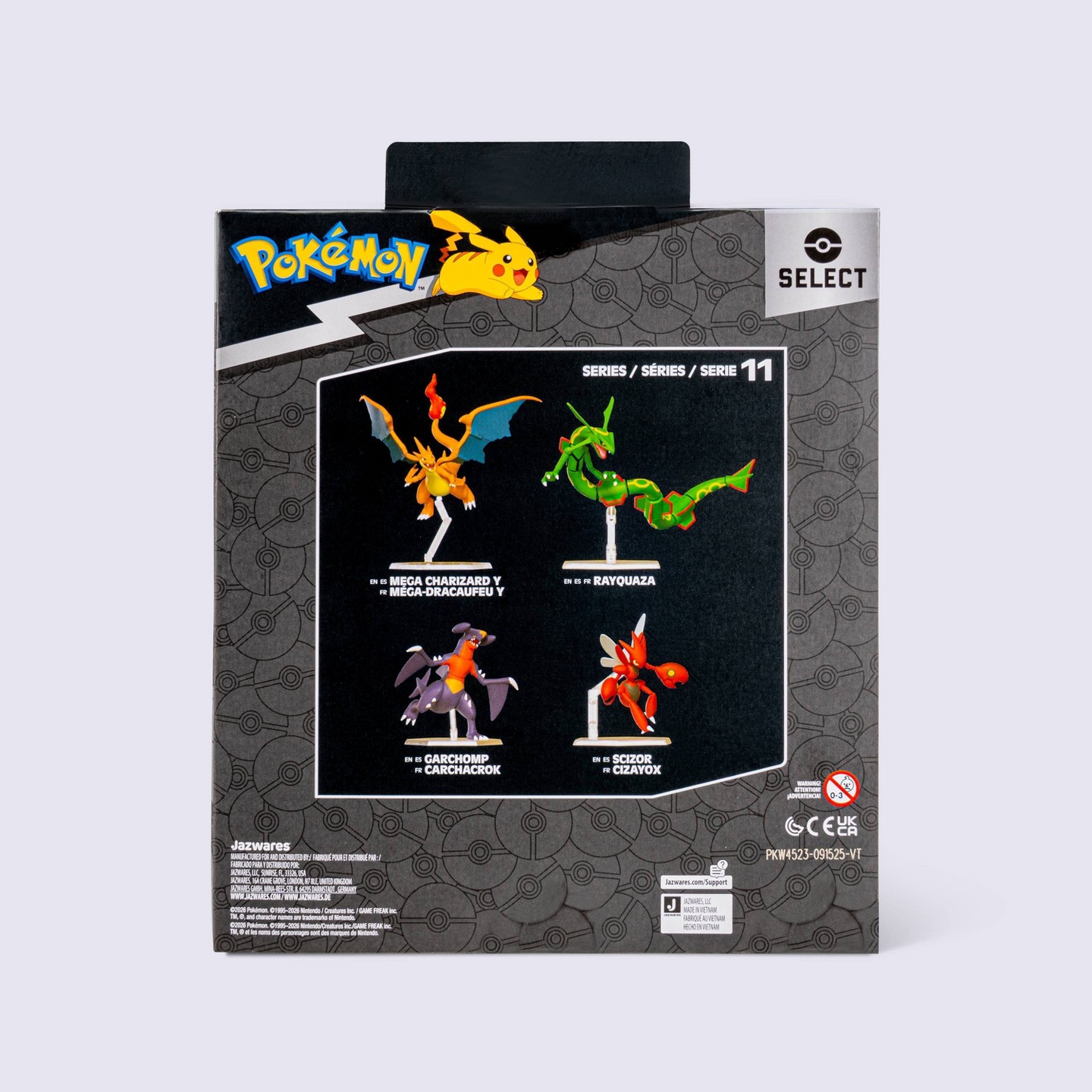 Детская фигурка Pokemon Select 6" Articulated Mega Charizard Y Action Figure - Pokémon x Target — фото 2