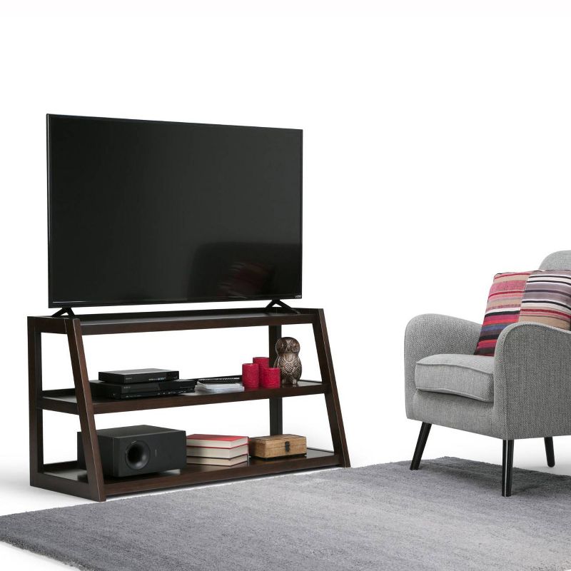Hawkins Solid Wood TV Stand for TVs up to 52" - WyndenHall, 3 of 11