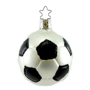 Inge Glas 2.75 In World Cup Winner Ornament Socceer Ball Futball Tree Ornaments - 1 of 1