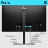HP E27k G5 27 Inch 4K UHD Desktop Monitor 60hz Height Adjust Tilt Swivel Pivot VESA Mountable, Black 6N4C4AA - Manufacturer Refurbished - 3 of 4