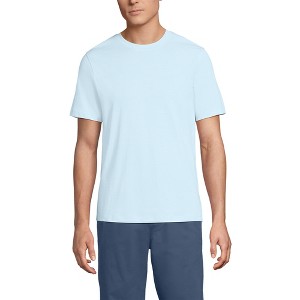Lands' End Men's Short Sleeve Cotton Supima Tee - 1 of 3