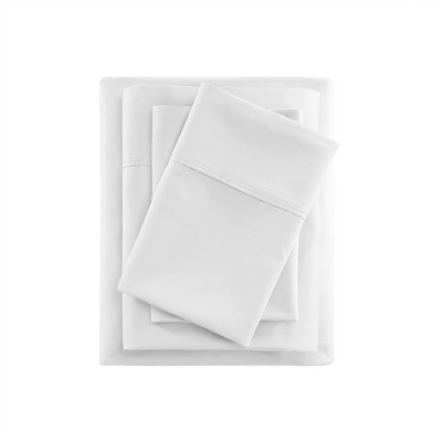 Gracie Mills Aryn 300TC BCI Cotton Sheet Set with Z Hem