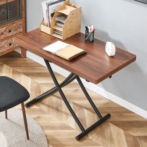Lift Coffee Table Center Table Dining Table Multifunctional Office Table Dressing Table Reading Desk Accent Table with Adjustable Height - ModernLuxe - 1 of 4