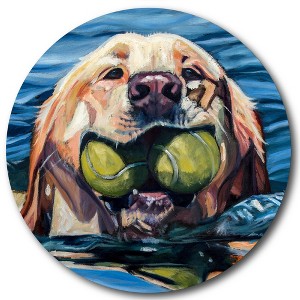 Courtside Market Global Wonders Photography Collection, Happiness Statement Piece Wood Décor - 1 of 2