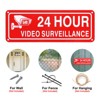 Unique Bargains Reflective UV Protected Waterproof Security Camera Sign 1 Pc - 4 of 4