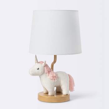 Plush Unicorn Table Lamp (Includes LED Light Bulb) - Cloud Island™