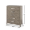 Child Craft Kieran 5 Drawer Chest for Nursery or Bedroom, Plenty of Storage, Anti-Tip Kit Included to Prevent Tipping, Non-Toxic, Baby Safe Finish - 3 of 4
