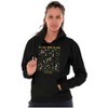 PACMAN Christmas Maze Video Game Hoodie Sweatshirt Women Men Brisco Brands - 4 of 4