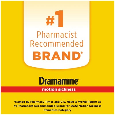 Dramamine Original Formula Motion Sickness Relief Tablets for Nausea, Dizziness & Vomiting - 36ct, 6 of 9