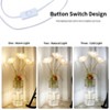 Pastoral Led Floor Lamp Hand-Woven Rattan Wicker Floor Standing Home Accent Lamp - 3 of 4