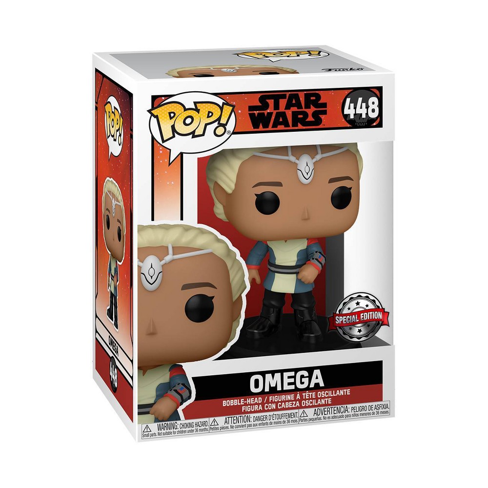 Funko POP: Star Wars: Bad Batch Omega Vinyl Figure (Target Exclusive)