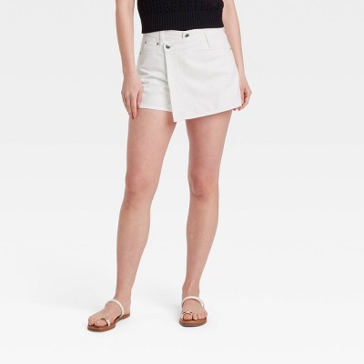 Women's Denim Skort - Universal Thread™ White Wash