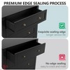 Modern Black Dresser Stylish Wood Storage Cabinet for Bedroom 6 Drawer Chest Organizer w/ 48 Inch TV Stand - 3 of 4