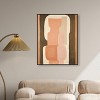 Art Remedy Abstract Pottery Brown Earthy Abstract Wall Art Framed - 2 of 4