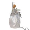 Kurt Adler 12-Inch UL 30-Light Fairy LED Fiber Optic Silver Angel Tree Topper - 2 of 4