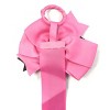 Wrapables Duck, Turkey, Elephant, Pig Ribbon Sculpture Hair Clips with Leopard Hair Clip / Hair Bow Holder - 4 of 4