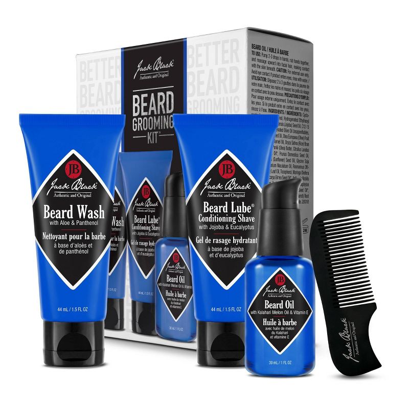 Jack Black Beard Grooming Kit - 4ct - Ulta Beauty, 1 of 6