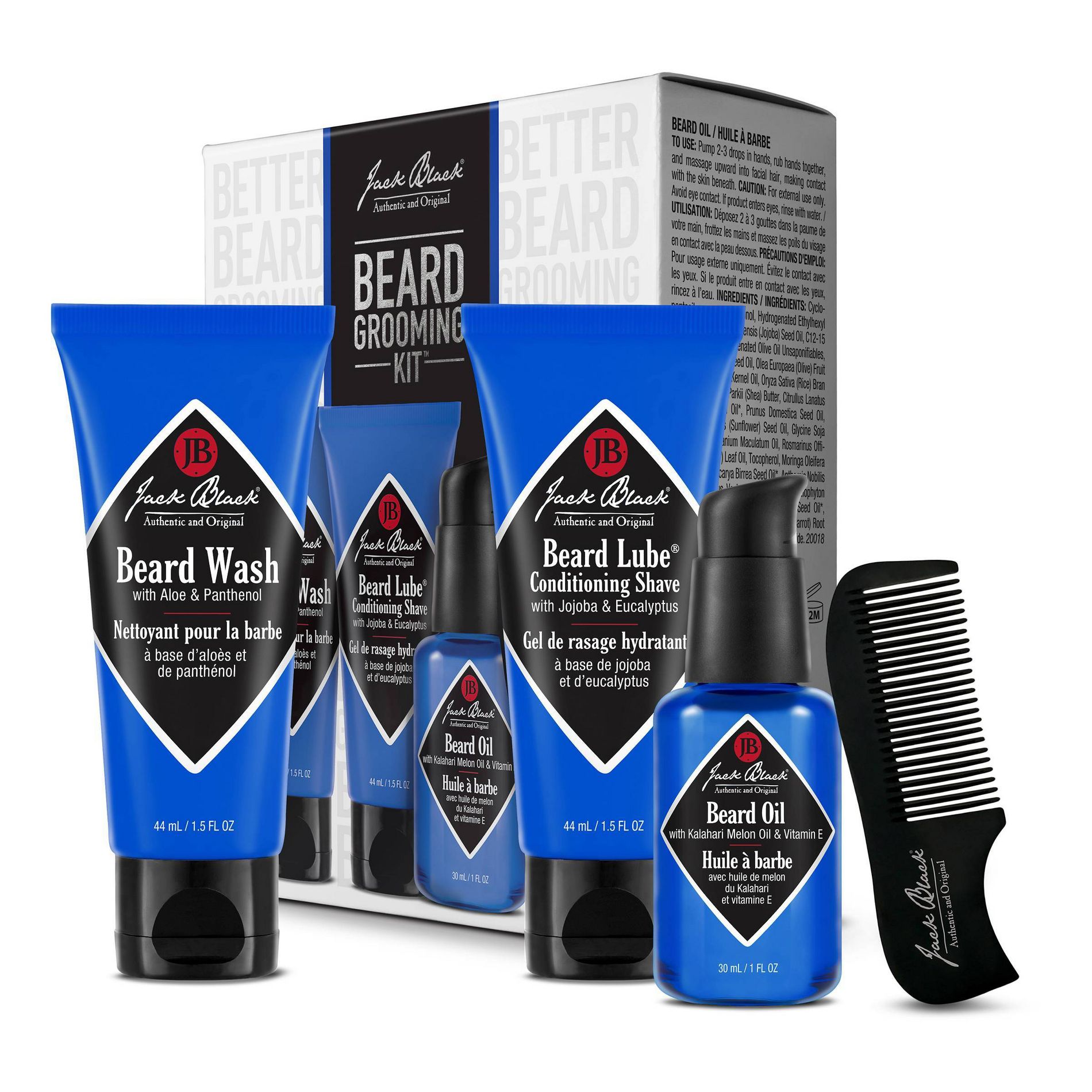 Jack Black Beard Grooming Kit - 4ct - Ulta Beauty