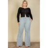 Slickblue Plus Size Women's Drawstring Waist Sweatpants - Bootcut Fit with Slant Pockets - Multiple Colors - Size 1XL-3XL - 3 of 4
