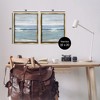 Stupell Industries Seagulls over Beach Waves Black Framed Floater Canvas Wall Art - 3 of 4