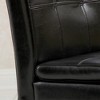 Dining Chairs Set Of 2, Modern PU Leather Armless Dining Room Chairs Wood Legs Kitchen Chairs, Upholstered Dining Chairs With Backrest For Living Room - 3 of 4