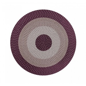 Country Stripe Collection 100% Polypropylene Reversible Indoor Area Utility Rug - Better Trends - 1 of 4