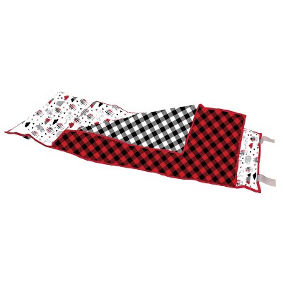 Bacati - Woodlands Red/Black Toddler Nap Mat