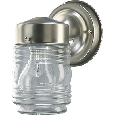 Quorum Lighting 1 - Light Sconce in  Satin Nickel