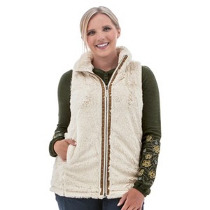 Aventura Clothing Women's Mattia Vest - Turtledove, Size Medium - 1 of 4