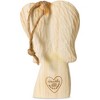 Pavilion Gift Company - Love  - 4.5" Angel Ornament Holding Heart - Decorative Objects - 4 of 4