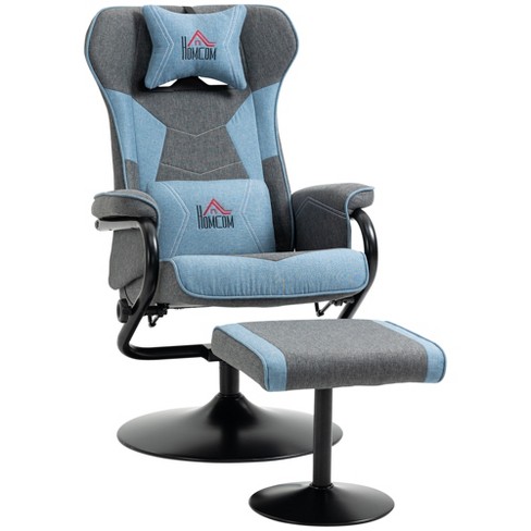 HOMCOM Gaming Recliner, Racing Style Video Gaming Chair with