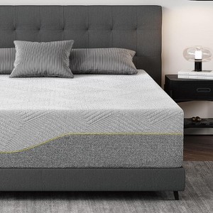 BAFODE 14 Inch Queen Mattress, Green Tea Memory Mattress in a Box, CertiPUR-US Certified Fibreglass Free Double Mattress, Medium, 60"x80" - 1 of 1